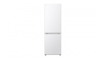 LG | Refrigerator | GBV3100DSW | Energy efficiency class D | Free standing | Combi | Height 186 cm | Fridge net capacity 234 L | Freezer net capacity 110 L | Display | 35 dB | White