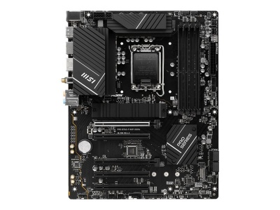 MSI | PRO B760-P WIFI DDR4 | Processor family Intel | Processor socket LGA1700 | DDR4 | Supported hard disk drive interfaces SATA, M.2 | Number of SATA connectors 4