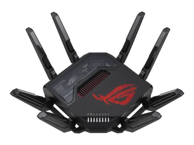 Quad-band Gaming Router (EU+UK) | ROG Rapture GT-BE98 | 802.11ax | 10/100/1000 Mbit/s | Ethernet LAN (RJ-45) ports 1 | Mesh Support Yes | MU-MiMO Yes | 5G | Antenna type External | 1 x USB 3.2 Gen1, 1 x USB 2.0