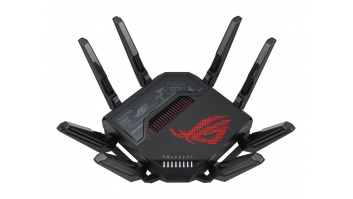 Quad-band Gaming Router (EU+UK) | ROG Rapture GT-BE98 | 802.11ax | 10/100/1000 Mbit/s | Ethernet LAN (RJ-45) ports 1 | Mesh Support Yes | MU-MiMO Yes | 5G | Antenna type External | 1 x USB 3.2 Gen1, 1 x USB 2.0