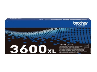 Brother TN-3600XL Genuine High Yield Toner Cartridge, Black | Brother Toner cartridge | Black