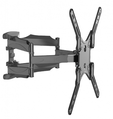 Gembird | Wall mount | WM-60ST-01 | Tilt, swivel, rotate | 32-60 " | Maximum weight (capacity) 36.4 kg | Black