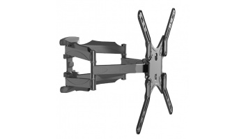 Gembird | Wall mount | WM-60ST-01 | Tilt, swivel, rotate | 32-60 " | Maximum weight (capacity) 36.4 kg | Black