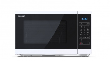 Sharp | Microwave Oven with Grill | YC-MG252AE-W | Free standing | 25 L | 900 W | Grill | White