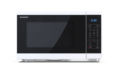 Sharp | Microwave Oven with Grill | YC-MG252AE-W | Free standing | 25 L | 900 W | Grill | White