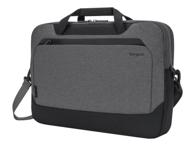 Targus Cypress 15.6” Briefcase with EcoSmart (Grey) | Targus