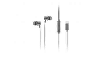 Lenovo | 300 USB-C In-Ear Headphone | GXD1J77353 | Built-in microphone | Wired | Grey