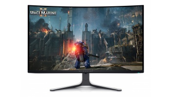 Dell | Curved Screen Gaming Monitor | AW3225QF | 31.6 " | OLED | 4K UHD | 16:9 | 240 Hz | 0.03 ms | 3840 x 2160 pixels | 1000 cd/m² | Power connector, Security-lock slot, Joystick, USB-A, USB-B, USB-C, HDMI, DispalyPort | HDMI ports quantity 2 | White / B