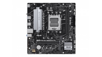 ASUS PRIME B650M-R | Asus | Processor family AMD B650 | Processor socket 1 x Socket AM5 | 2 DIMM slots - DDR5, ECC, unbuffered | Supported hard disk drive interfaces SATA-600 (RAID), 2 x M.2 | Number of SATA connectors 4