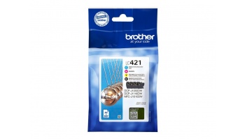 Brother LC421VALDR | Ink Cartridges | Black, cyan, magenta, yellow