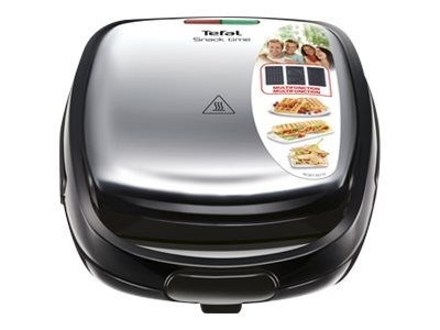 TEFAL Sandwich Maker | SW342D38 | 700 W | Number of plates 3 | Black/Stainless Steel