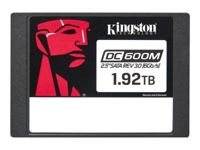 Kingston DC600M | 1920 GB | SSD form factor 2.5" | SSD interface SATA Rev. 3.0 | Read speed 560 MB/s | Write speed 530 MB/s