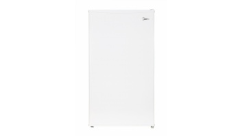 Midea Refrigerator | MDRD142FGE01 | Energy efficiency class E | Free standing | Larder | Height 86 cm | Fridge net capacity 93 L | 41 dB | White