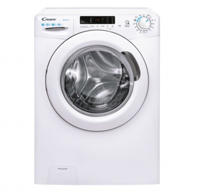 Washing Machine | CS4 1072DE/1-S | Energy efficiency class D | Front loading | Washing capacity 7 kg | 1000 RPM | Depth 45 cm | Width 60 cm | LCD | White