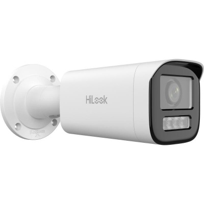 HiLook bullet IPC-B640HA-LZU F2.8-12 (4 MP, 50 m. IR, 50 m. LED, Hybrid Light), White