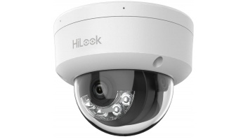 HiLook dome IPC-D120HA-LU F2.8 (2 MP, 30 m. IR, 30 m. LED, Hybrid Light), White