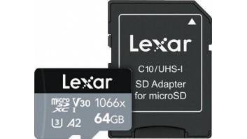 MEMORY MICRO SDXC 64GB UHS-I/W/A LMS1066064G-BNANG LEXAR