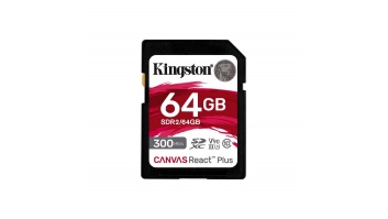 MEMORY SDXC 64GB C10/SDR2/64GB KINGSTON