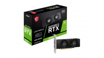 Graphics Card|MSI|NVIDIA GeForce RTX 3050|6 GB|GDDR6|96 bit|PCIE 4.0 16x|Dual Slot Fansink|2xHDMI|1xDisplayPort|RTX3050LP6GOC