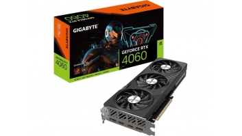 Graphics Card|GIGABYTE|NVIDIA GeForce RTX 4060|8 GB|GDDR6|128 bit|PCIE 4.0 16x|Dual Slot Fansink|2xHDMI|2xDisplayPort|GV-N4060GAMINGOC-8GD