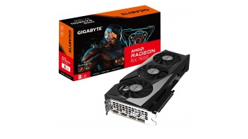 Graphics Card|GIGABYTE|AMD Radeon RX 7600|8 GB|GDDR6|128 bit|PCIE 4.0 16x|2xHDMI|2xDisplayPort|GV-R76GAMINGOC-8GD