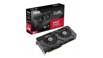 Graphics Card|ASUS|AMD Radeon RX 7800 XT|16 GB|GDDR6|256 bit|PCIE 4.0 16x|Dual Slot Fansink|1xHDMI|3xDisplayPort|DUAL-RX7800XT-O16G