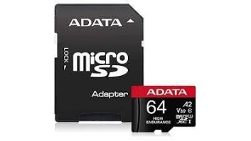 MEMORY MICRO SDXC 64GB W/ADAP./AUSDX64GUI3V30SHA2-RA1 ADATA