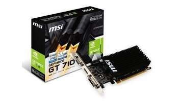 VGA PCIE16 GT710 2GB GDDR3/GT 710 2GD3H LP MSI