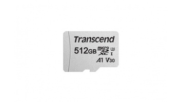 MEMORY MICRO SDXC 512GB W/A/TS512GUSD300S-A TRANSCEND