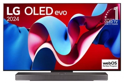 TV Set|LG|55"|OLED/4K/Smart|3840x2160|Wireless LAN|Bluetooth|webOS|Black|OLED55C41LA