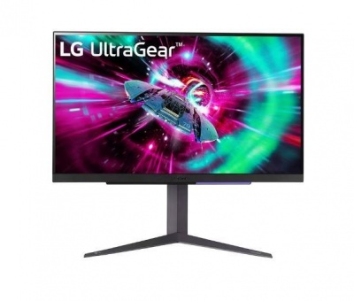 LCD Monitor|LG|27GR93U-B|27"|Gaming/4K|Panel IPS|3840x2160|16:9|144Hz|Matte|1 ms|Pivot|Height adjustable|Tilt|27GR93U-B