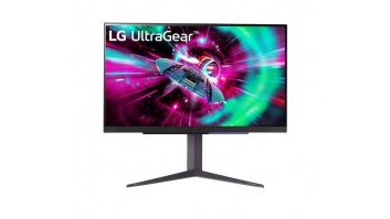 LCD Monitor|LG|27GR93U-B|27"|Gaming/4K|Panel IPS|3840x2160|16:9|144Hz|Matte|1 ms|Pivot|Height adjustable|Tilt|27GR93U-B