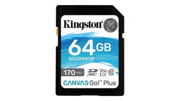 MEMORY SDXC 64GB UHS-I/SDG3/64GB KINGSTON