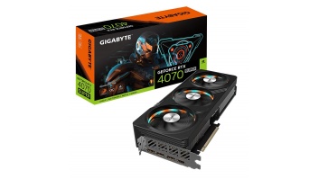 Graphics Card|GIGABYTE|NVIDIA GeForce RTX 4070 SUPER|12 GB|GDDR6X|192 bit|PCIE 4.0 16x|GPU 2565 MHz|1xHDMI|3xDisplayPort|GV-N407SGAMINGOC-12GD