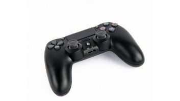 Wireless game controller JPD-PS4BT-02 for PlayStation 4 or PC, black