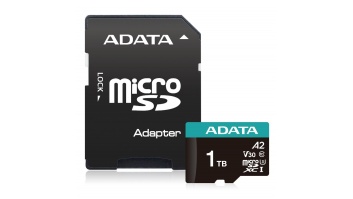 MEMORY MICRO SDXC 1TB W/AD./AUSDX1TUI3V30SA2-RA1 ADATA