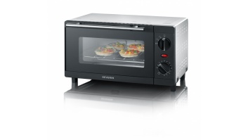Severin Mini oven TO 2052 9 L Electric 800 W Black/ Silver
