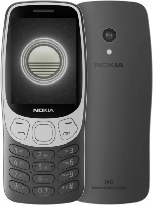 Nokia | 3210 4G (2024) | Black | 2.4 " | 128 MB | 64 MB | Dual SIM | Bluetooth | 5.0 | USB version USB Type-C | Main camera 2 MP | 1450 mAh