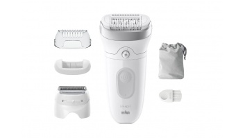 Braun SE7-041 Silk épil 7 Epilator, White/Silver