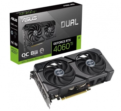 VGA PCIE16 RTX4060TI 8GB/DUAL-RTX4060TI-O8G-EVO ASUS