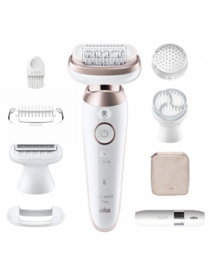 Braun SES9-360 Silk épil 9 Flex 3D, White/Rose