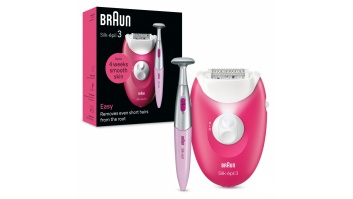 Braun SE3-202 Silk épil 3 Epilator , Pink/White