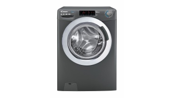 Candy | Washing Machine | CSS169TWMCRE/1-S | Energy efficiency class A | Front loading | Washing capacity 9 kg | 1600 RPM | Depth 53 cm | Width 60 cm | Display | LCD | Steam function | NFC | Anthracite