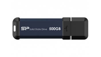 SILICON POWER Portable SSD MS60 Discover Future-Forward SSD, 500GB