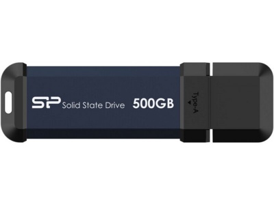 SILICON POWER Portable SSD MS60 Discover Future-Forward SSD, 500GB