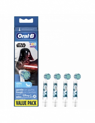 Oral-B | Toothbrush replacement | EB10 4 Star wars | Heads | For kids | Number of brush heads included 4 | Number of teeth brushing modes Does not apply