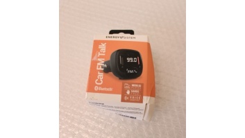 SALE OUT. Energy Sistem Car Transmitter FM Talk, DAMAGED PACKAGING | DAMAGED PACKAGING