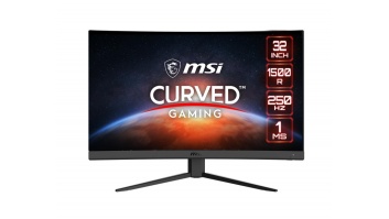 LCD Monitor|MSI|G32C4X|31.5"|Gaming/Curved|Panel VA|1920x1080|16:9|250Hz|Matte|1 ms|Tilt|Colour Black|G32C4X