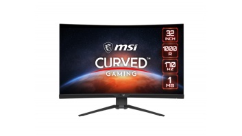 LCD Monitor|MSI|G322CQP|31.5"|Gaming/Curved|Panel VA|2560x1440|16:9|170Hz|Matte|1 ms|Height adjustable|Tilt|Colour Black|G322CQP