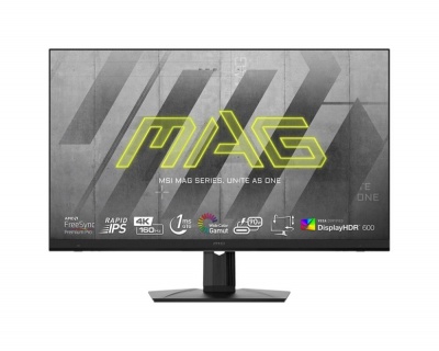 LCD Monitor|MSI|MAG 323UPF|32"|Gaming/4K|Panel IPS|3840x2160|16:9|160Hz|Matte|1 ms|Swivel|Height adjustable|Tilt|Colour Black|MAG323UPF